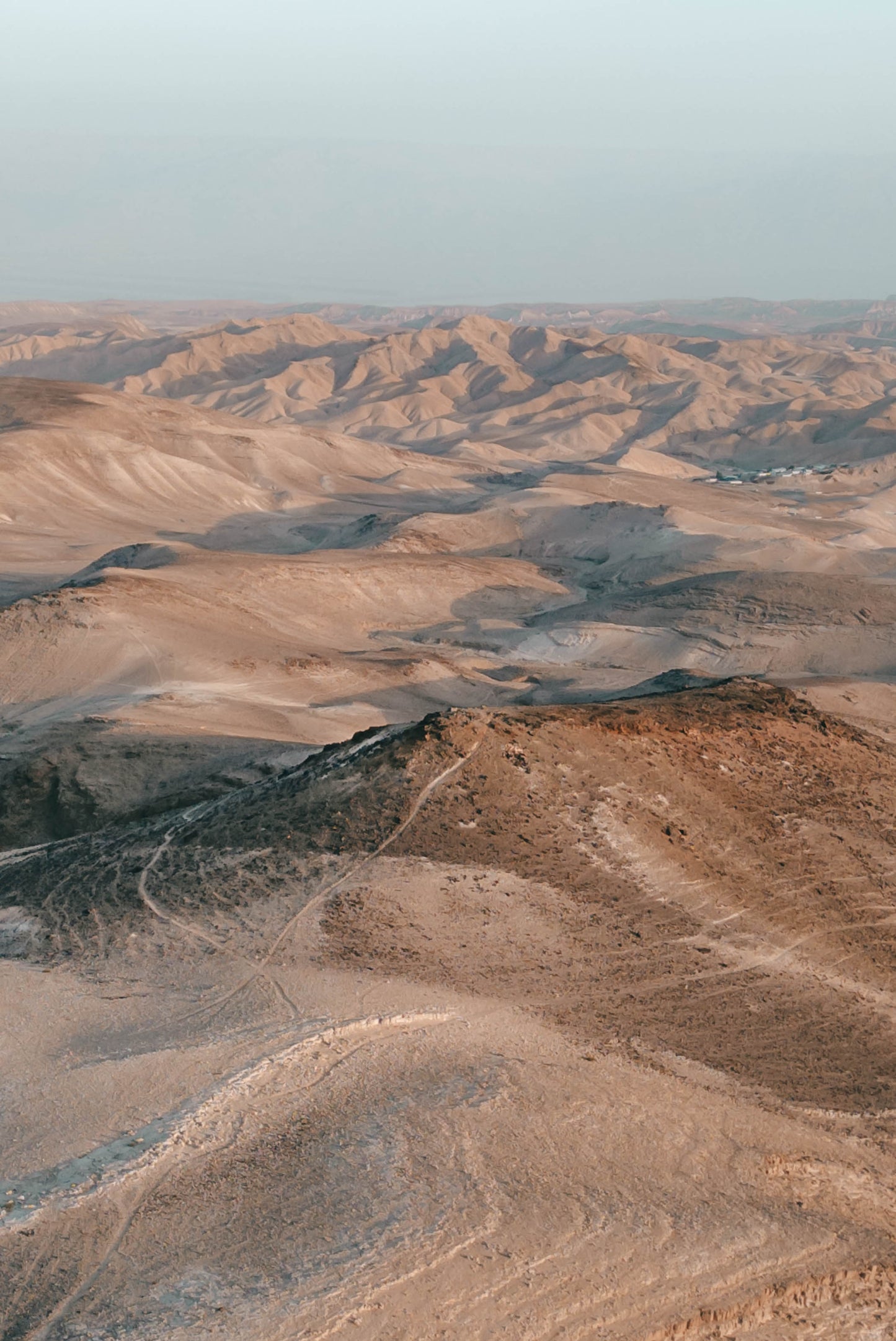 Ancient view on the Judean Desert