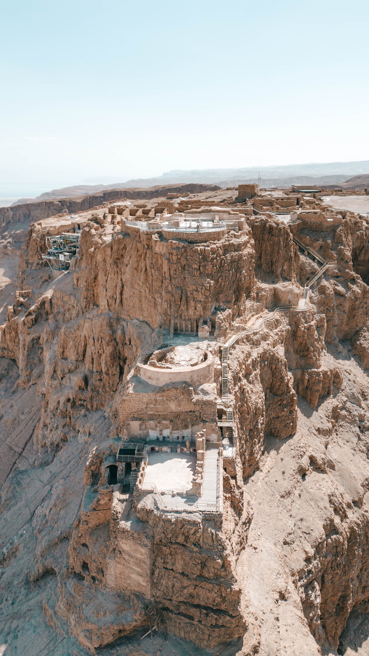 View on Masada